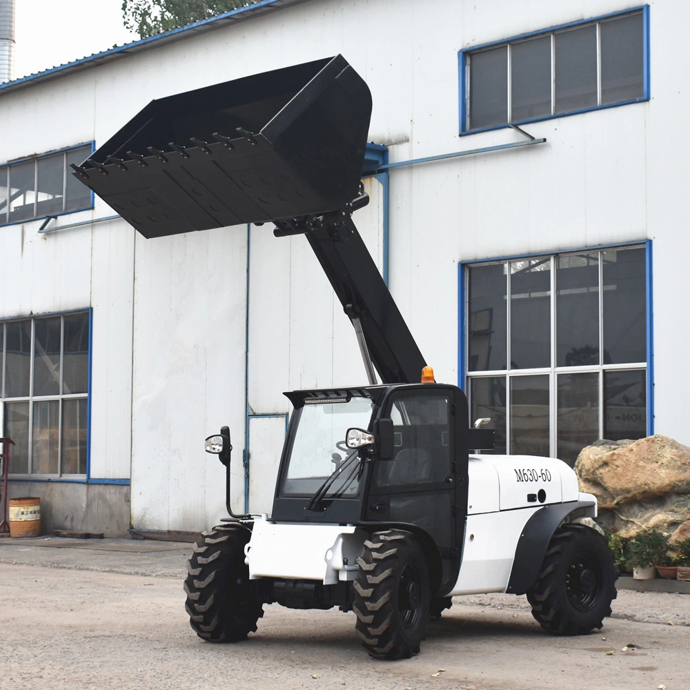 Steel Camel 3ton Telescopic Forklift 4X4 Telehandler with Platform for Sale