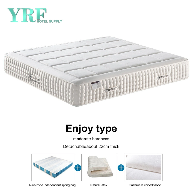 Hotel Supply Fashion Style furniture Comfortable King Bed Memory Foam Mattress