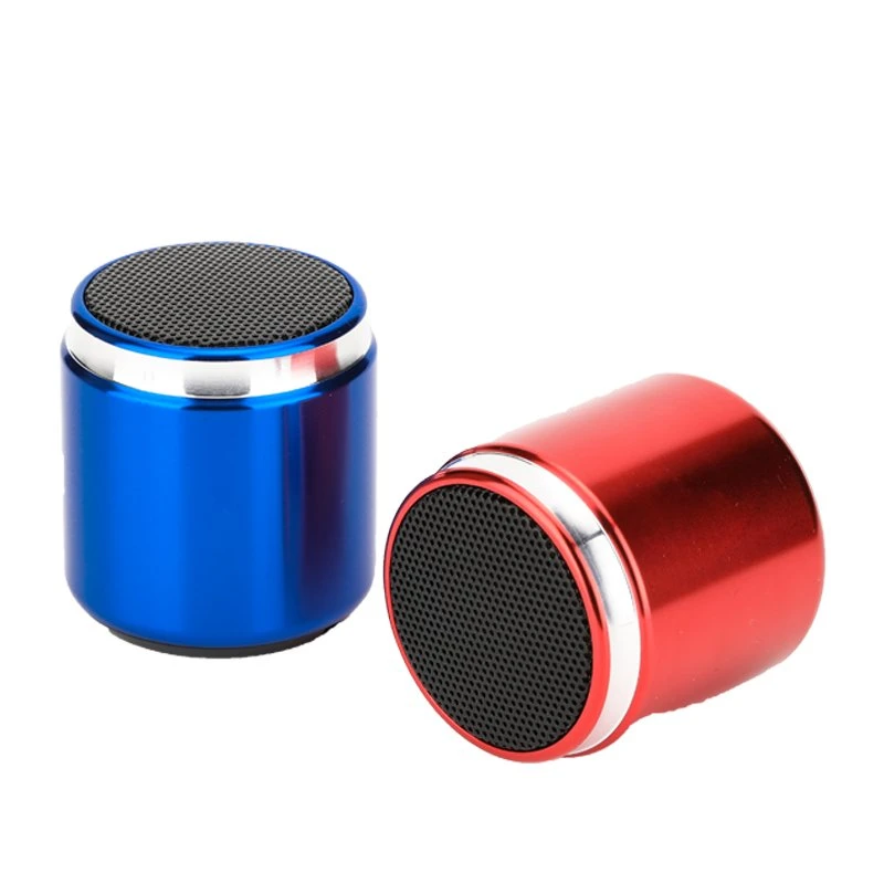 Free Sample Custom Colorful Metal Pocket Mini Speaker Wireless Outdoor Mini Bluetooth Speaker