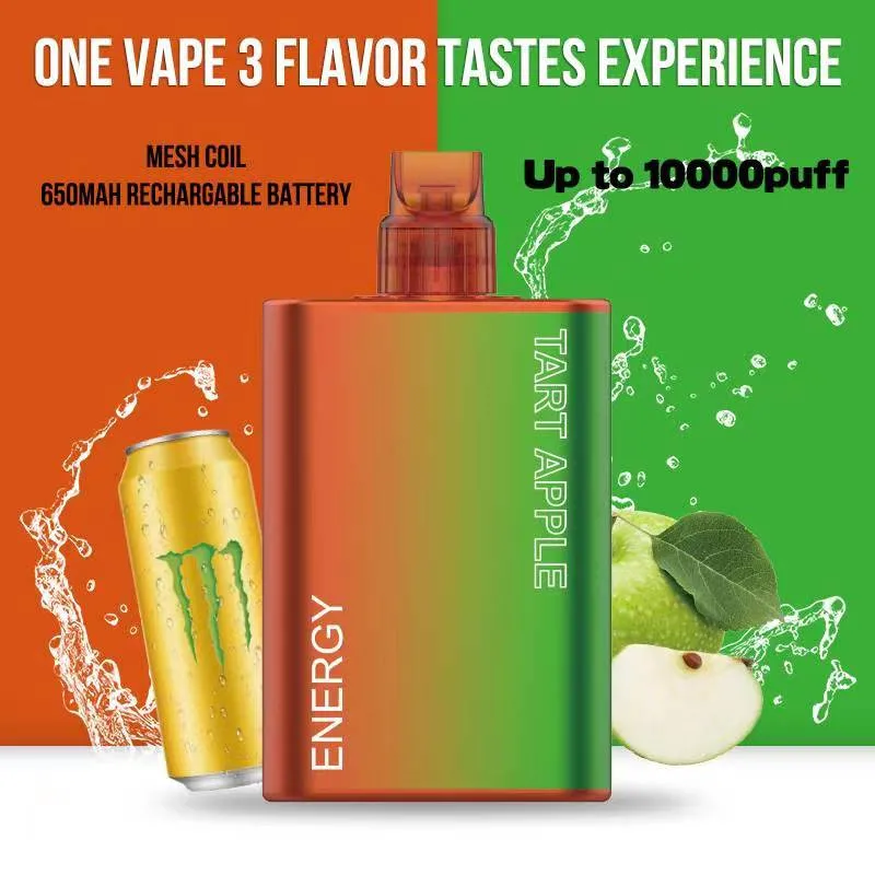 Shenzhen E Cigarette 10000 Puffs OEM Vape Cartridge Vaporizer Pen Dual Flavor Mesh Coil Rechargeable Disposable/Chargeable Vape Battery