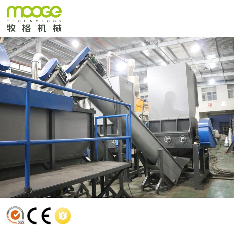 plastic shampoo pet bottle recycling machine line