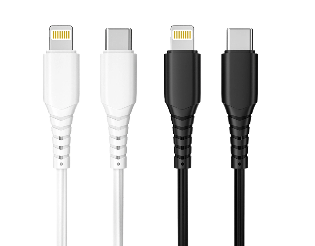 Usbc to Lighting 3FT White Pd 20W Fast Charging USB Data Cable for iPhone 12 Mini PRO Max iPad PRO