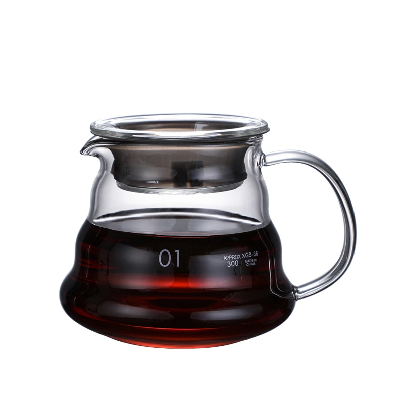 High Borosilicate Glass Handmade Pour Over Coffee Tea Maker