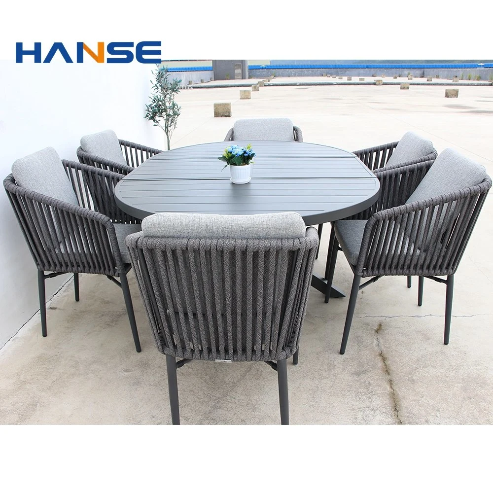 Nueva caja de cartón de ratán Hanse sexo chaise lounge sillas Muebles de jardín