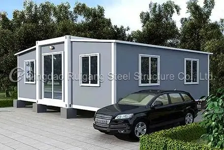 Modern Tiny Hotel Villa Portable Modular Insulated 2 Bedroom Luxury Prefab Expandable Container House