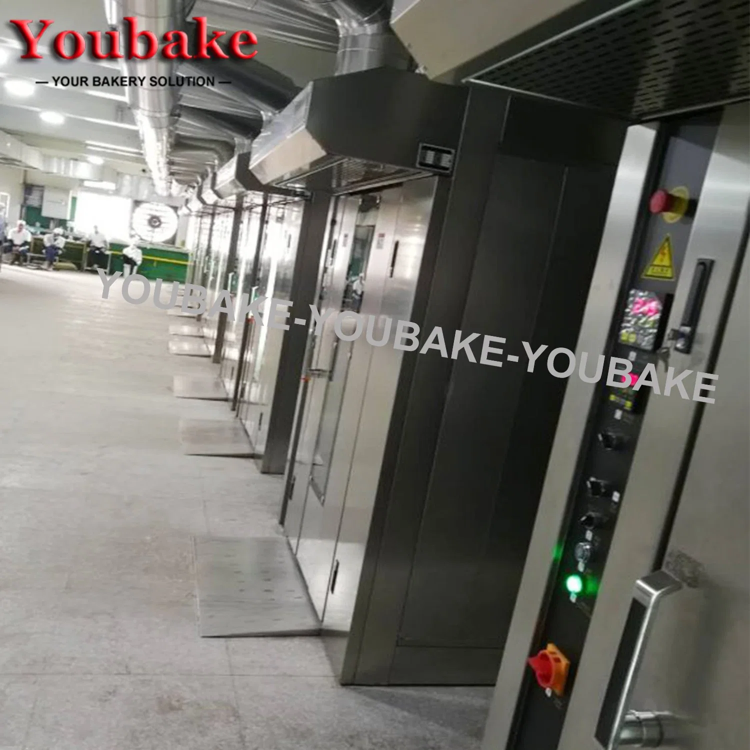 Commercial Bread Baking Oven Bakery Machinery 16 32 Trays Rotary Bread Rack Oven / Bakery Equipment / Rotating Baking Oven