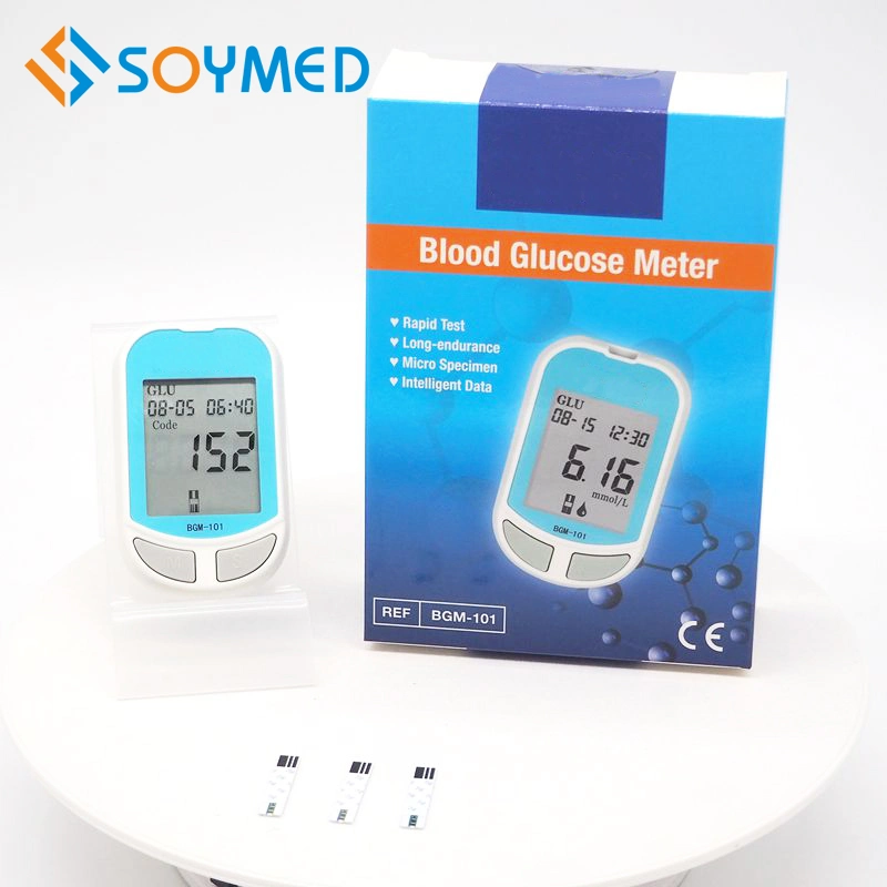 Quick Test High Accuracy Rate Blood Glucose Meter for Diabetes Patients with Certification CE