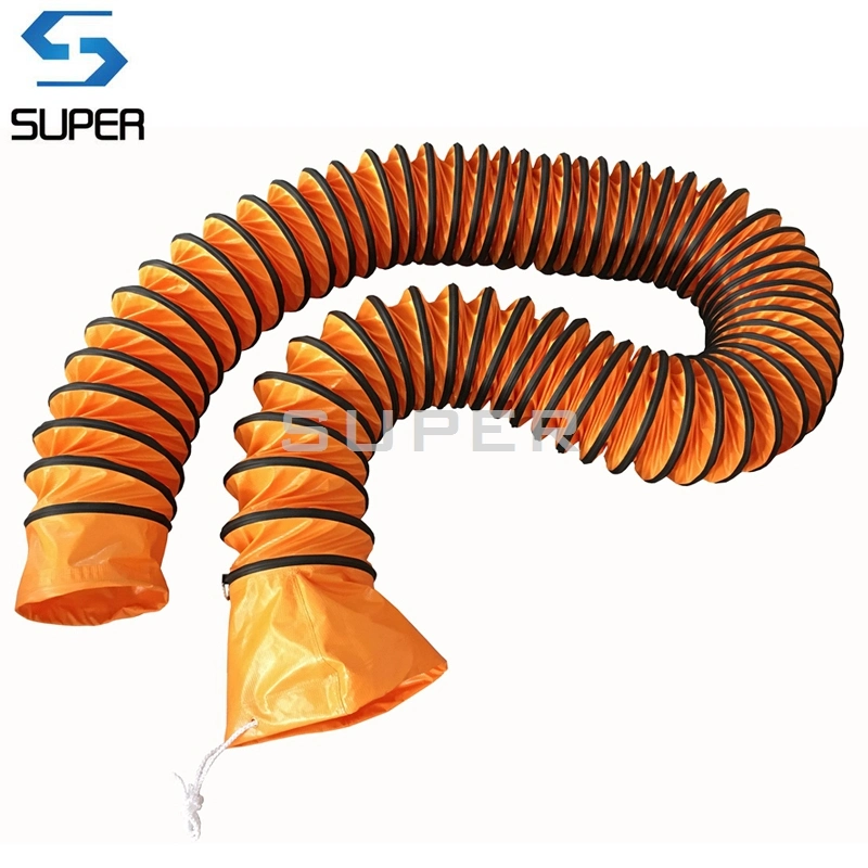 Flame Retardant Spriral Flexible Ehxuat Air Duct Hose Pipe