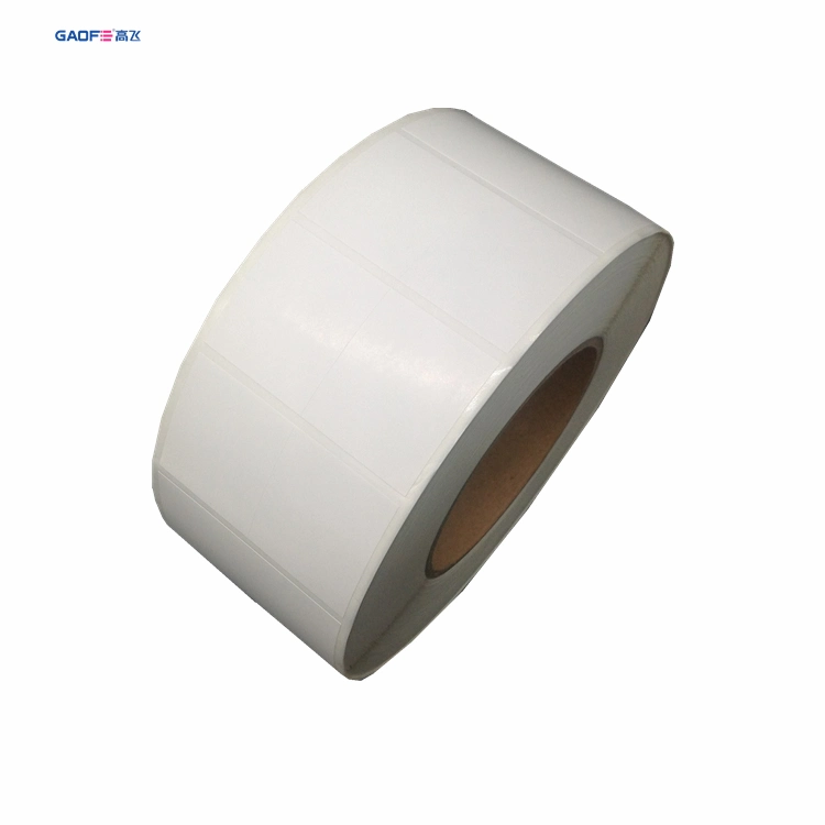 Jumbo Roll Pet Label Material Barcode Printing Matt Surface Pet Label