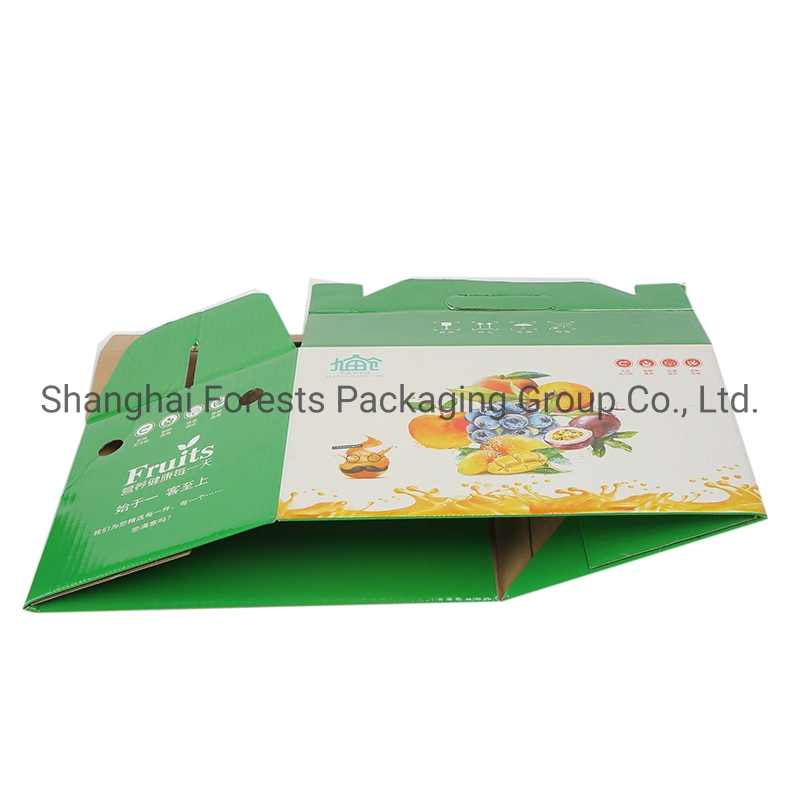 Custom Printing Wholesale/Supplier Food Fruit Vegetables Gift Shipping Box Paper Box