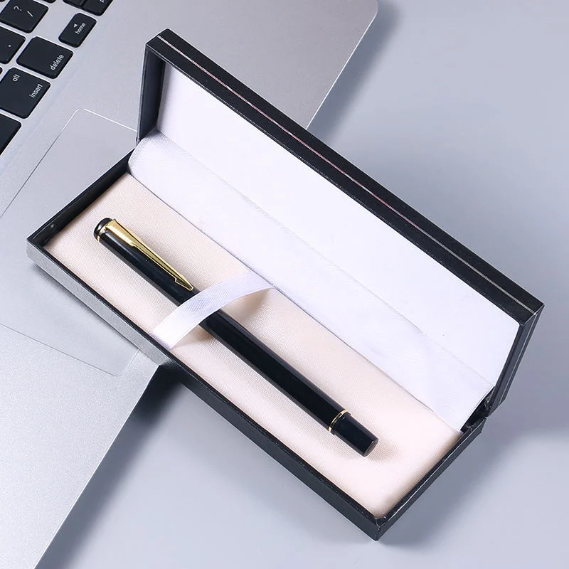 Business Gifts Metal Black Neutral Pen Signature Pen Customized Advertising Gift Roller Ball Pen