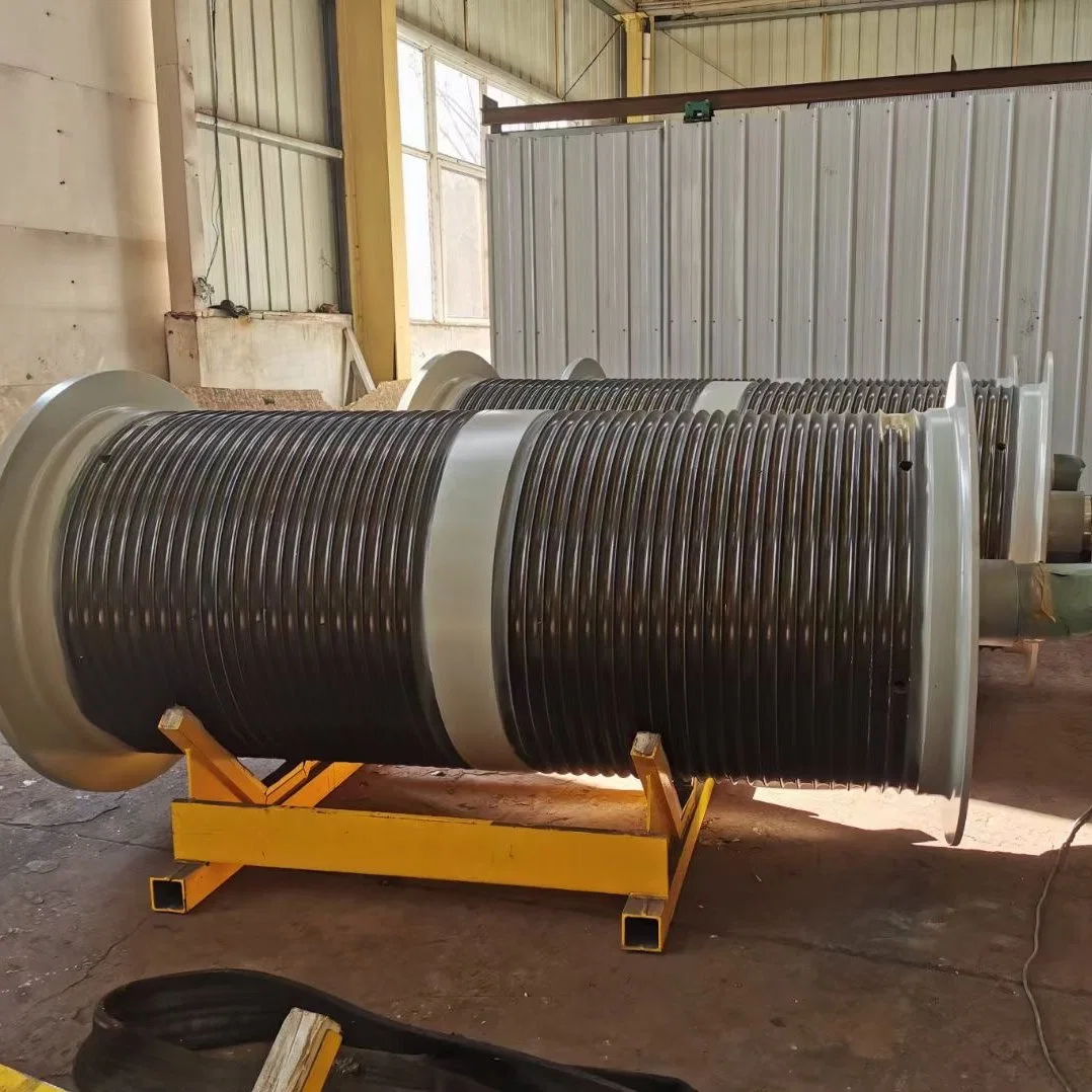 Wire Rope Drum for Crane and Winch as Lifting Machanism