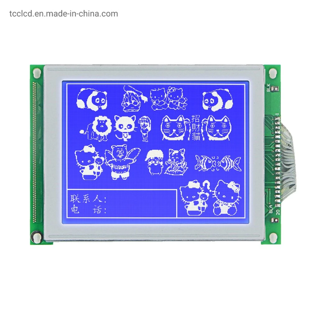 5.1 Inch LCD Industrial Control Panel Ra8835ap3n Control Stn 320240 Graphic LCD Module