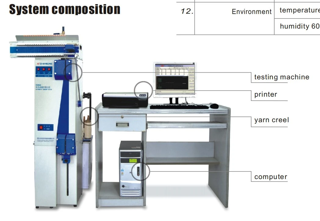 Automatic Tension Tester Yarn Laboratory Instruments