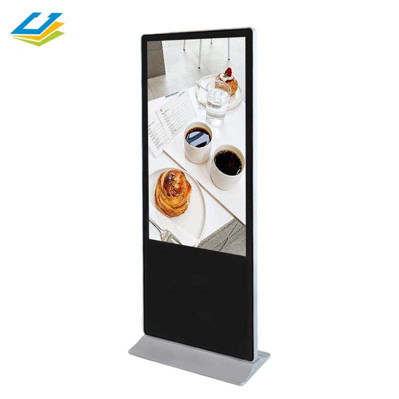 55 Inch Touch Screen Vertical Advertising Machine Interactive LCD Display Screen for Trade Show