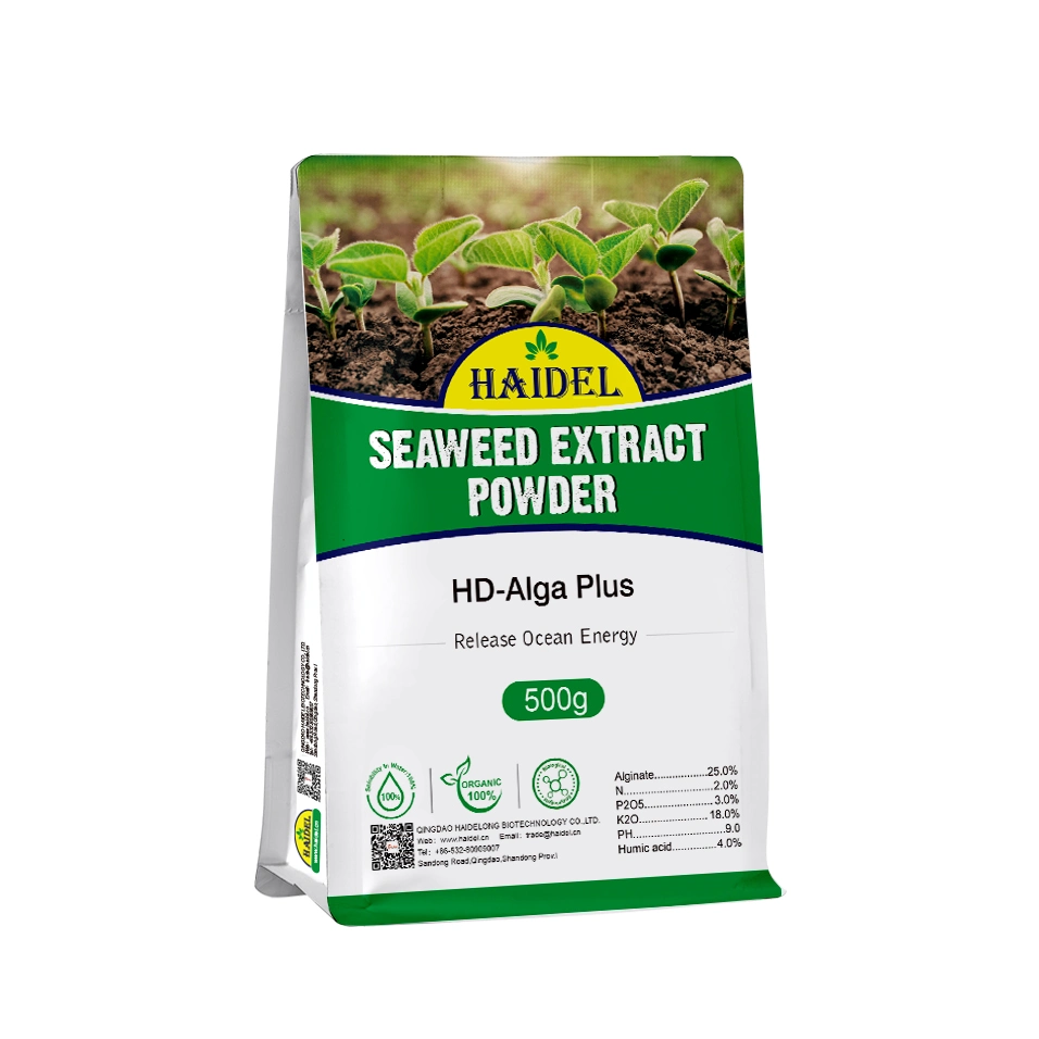 Hot Selling 100% Water-Soluble Organic Seaweed Extract Powder Fertilizer