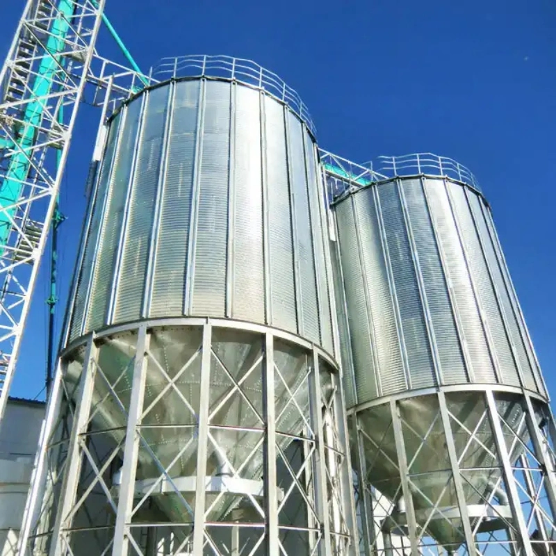 Best Manufacturer Assembly Corn Grain Storage Steel Silo Bin Prices for Sale