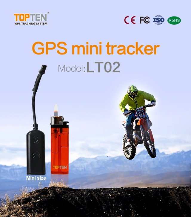 Mini Motorcycle GPS/GSM/GPRS Vehicle Tracking Devices Lt02 (EF)