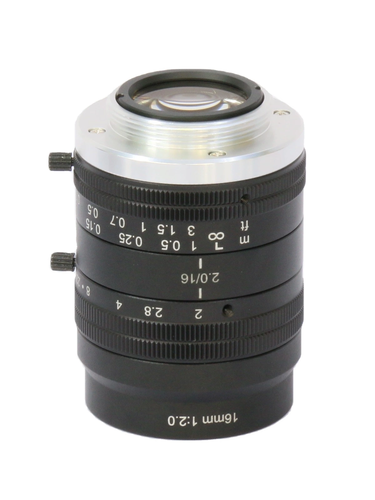 1.0" 2/3" de 10 MP 16mm F2.0 C-Mount lentes de visión de maquinaria industrial