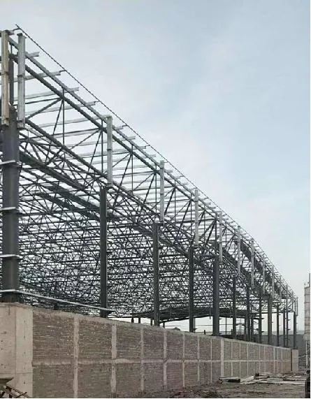 'eco-First-Class' Steel Structure Shed: Super-Large Span, Closed Storage, More Environmentally Friendly Green Storage and Transportation Method