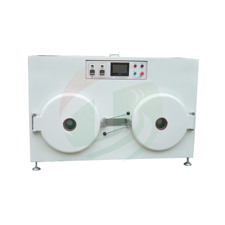 150&ordm; C Double Round Battery Electrode Roll Vacuum Oven