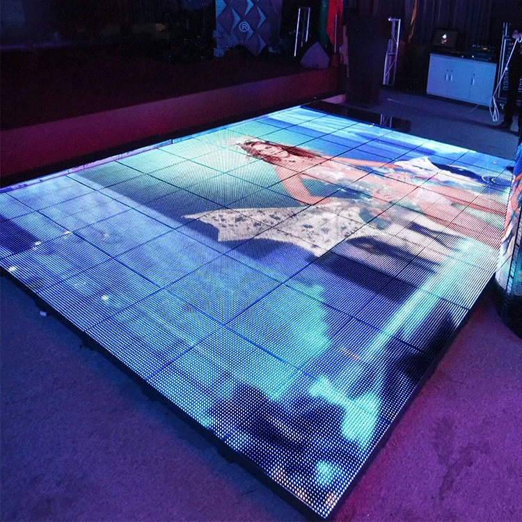 PANTALLA LED HD P7,75mm pantalla de vídeo Dance Floor for Evento de fiesta