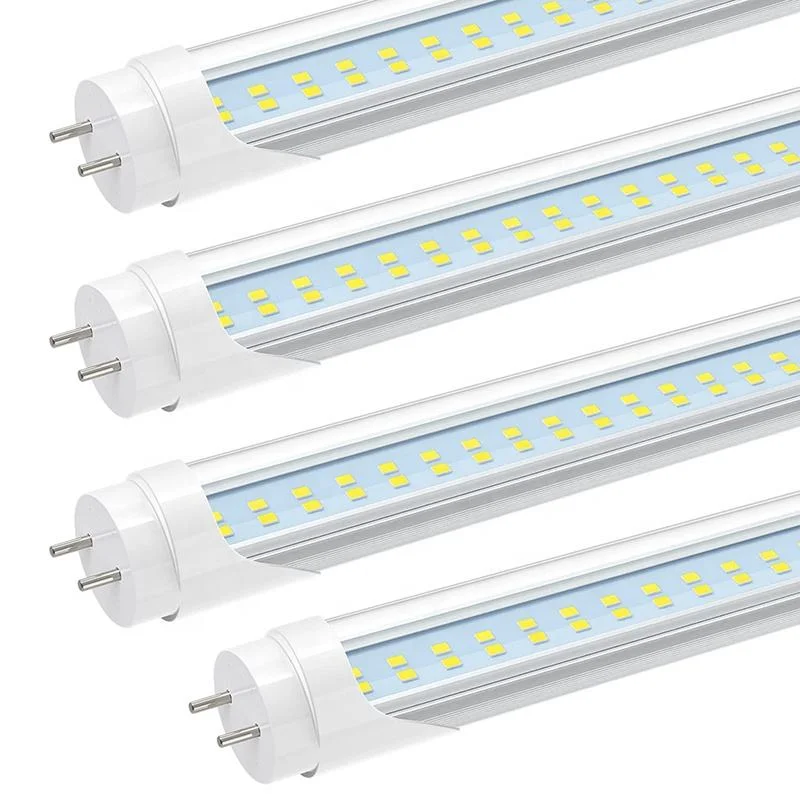 Werksversorgung T8 18W 4000K 6000K Indoor Batten Lampe Kunststoff LED-Leuchtrohr aus Aluminium