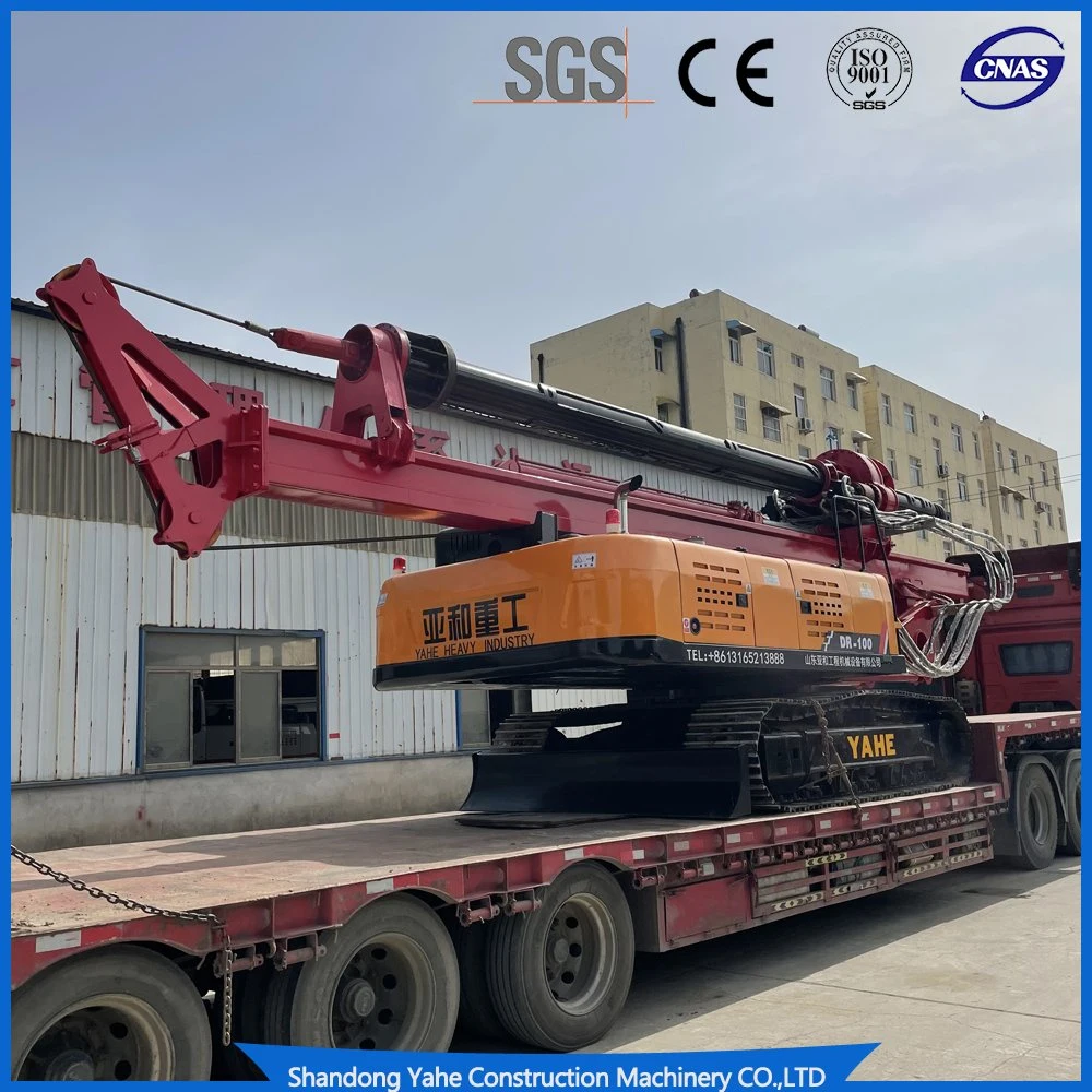 20m Metallurgical Hydropower Drilling Rig Dr-100