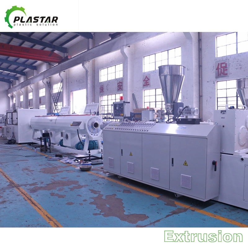 Double Outlet PVC Pipe Extrusion Lines for Plastic Pipe