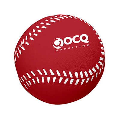 Commerce de gros de jouets de promotion de la forme de baseball de stress Le stress calmant