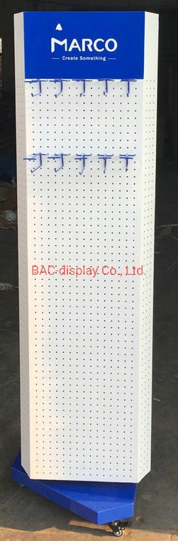 3 Sizes Turning Metal Advertising Display Stand for Exhibition
