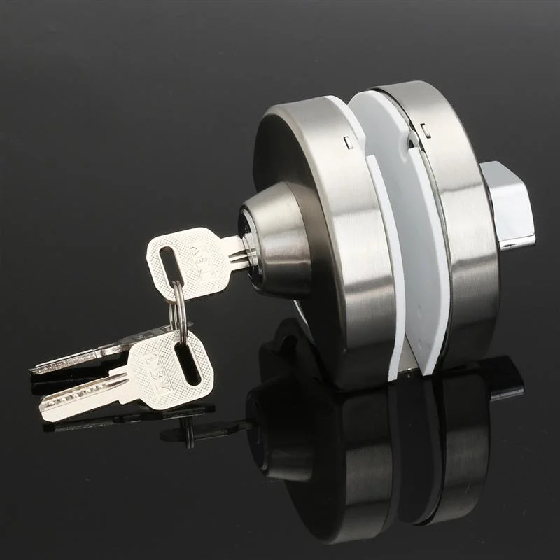 Security Push Button Mechanical Keypad Code Glass Door Lock