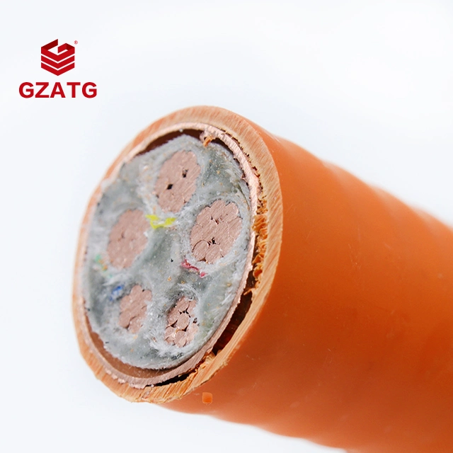 GB BS 2 Insulation Flame Resistance 0.6/1kv Yttwy Electric Wire 1.5mm 2.5mm 4mm 6mm Copper Wire Electric Cable