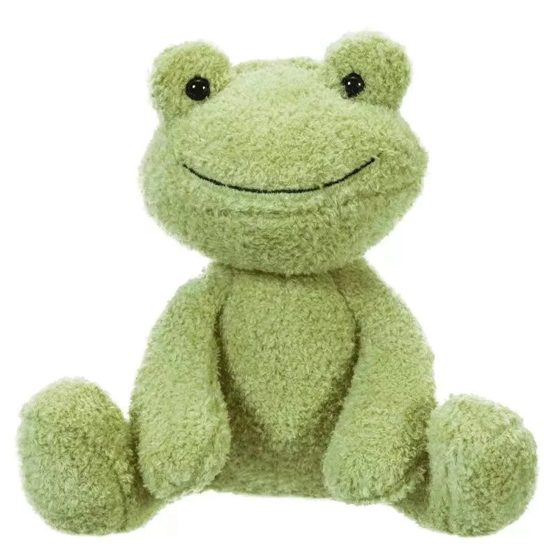 Matcha Grün Niedlichen Kleinen Frosch Rag Puppe Plüsch Spielzeug Baby