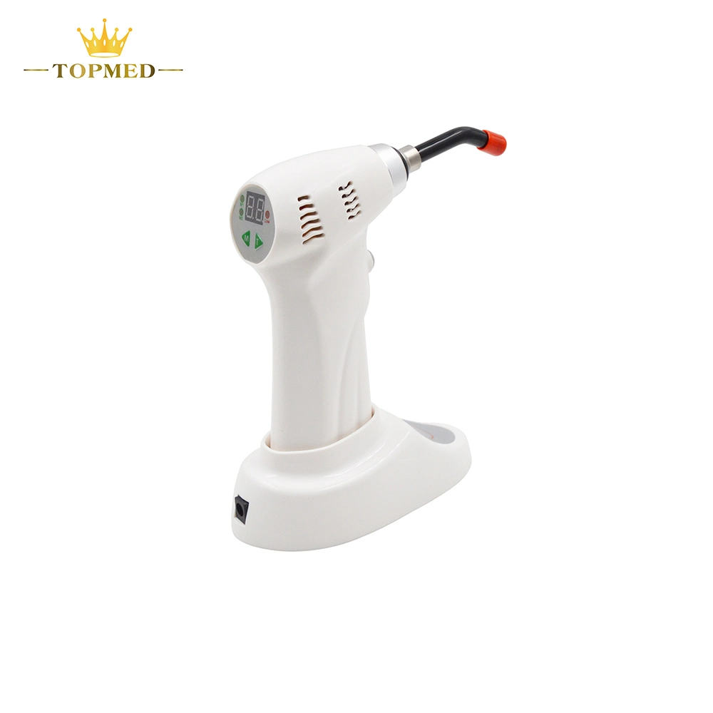 Medizinisches Instrument Dental Equipment Dental Gun Shape Wireless Cordless Halogen Aushärtungslicht