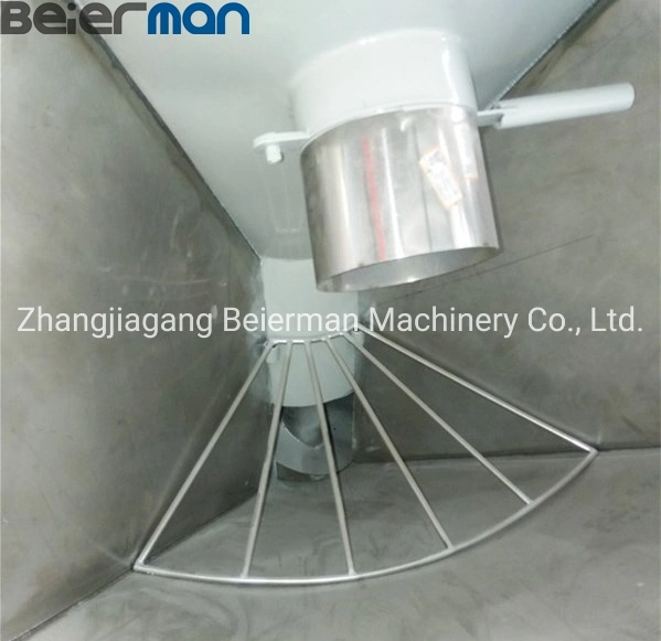 2000kg 3000kg SS304 Barrel Plastic Industrial Granule Screw Drying Mixing Equipment 22kw-36kw Hot Air Drying Device