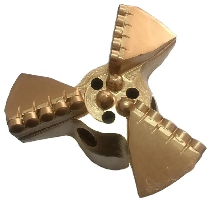 PDC Drag Bit PDC Drill Bit 3 Wing 4 Wing 5 لقمة السحب المجنح