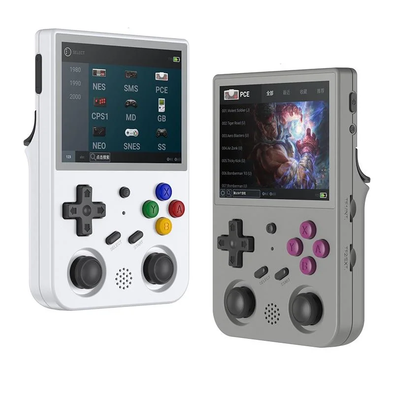 Anbernic Rg353V Game Console Handheld Gamer Machine 3.5-Inch Retro Video Player De Jeux Dual System Gaming Machine Rg353V