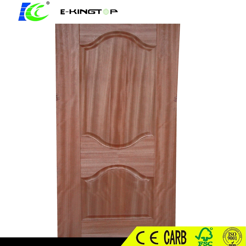 Personalizar los diferentes tipos de laminado decorativo de la piel de la puerta de chapa de madera moldeada