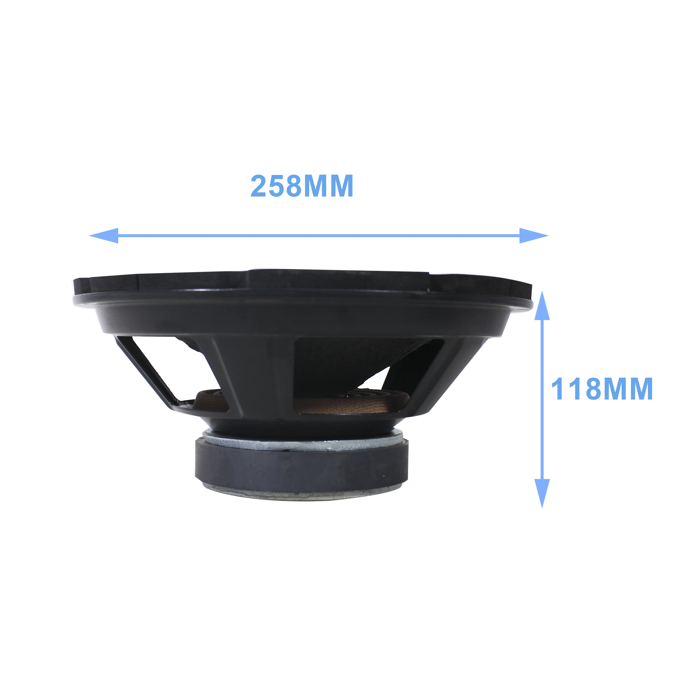 10 Inch 150W Subwoofer Speaker Driver Accessories Used for: Home Audio System, Public Address Broadcasting System, Multimedia Speaker, Bluetooth Speaker, etc.