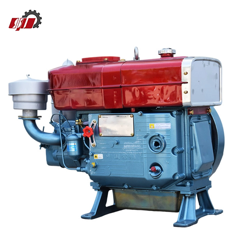 Motor diesel internacional de peso ligero de 30HP de baja velocidad, refrigerado por agua Syu