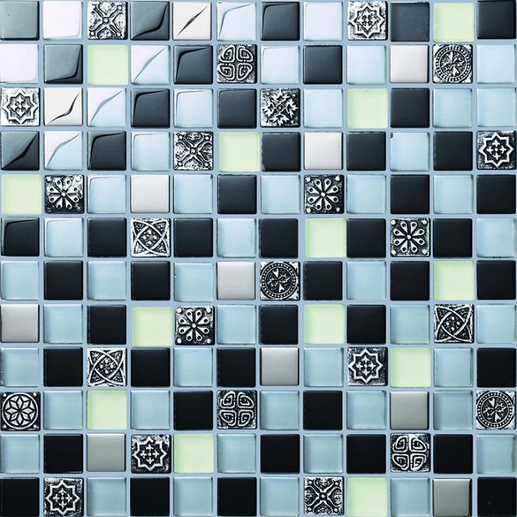 Cristal de buena calidad azulejos de mosaico Mosaico de cuarto de baño