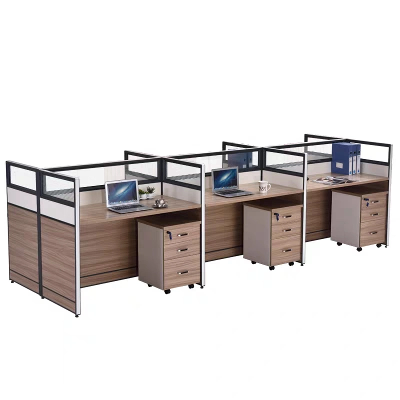 Simple Wooden Office Furniture Modern Furniture Office Table Computer Office Desk Office Partition (UL-230023)