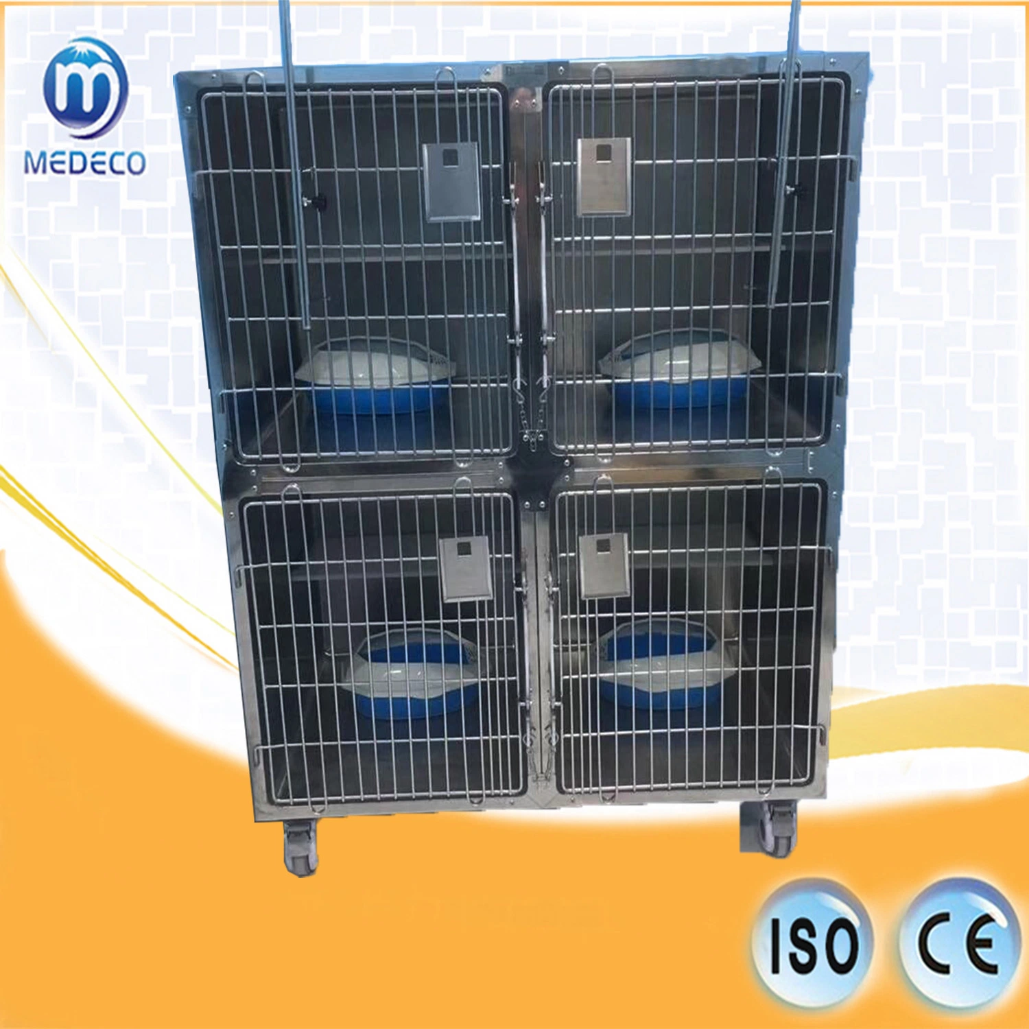 Veterinary Equipment Animal Cage Could Detachable and Changeable