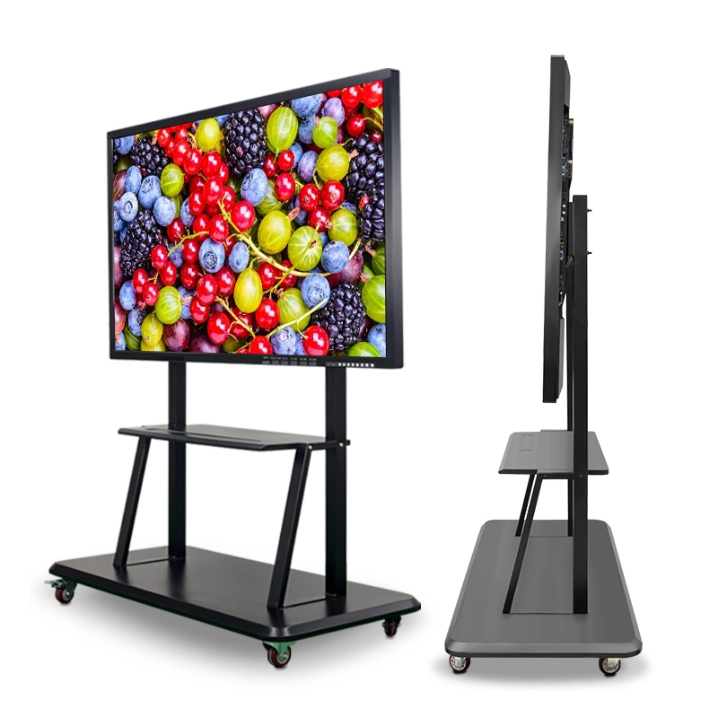 Wall Mount Floor Stand Touch Screen 60 Inch Smart Class Interactive Panel