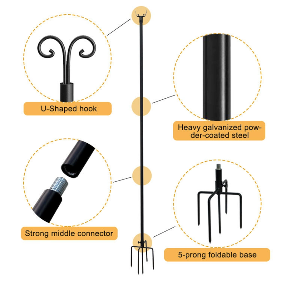 JH-Mech High quality/High cost performance  Steel String Light Poles