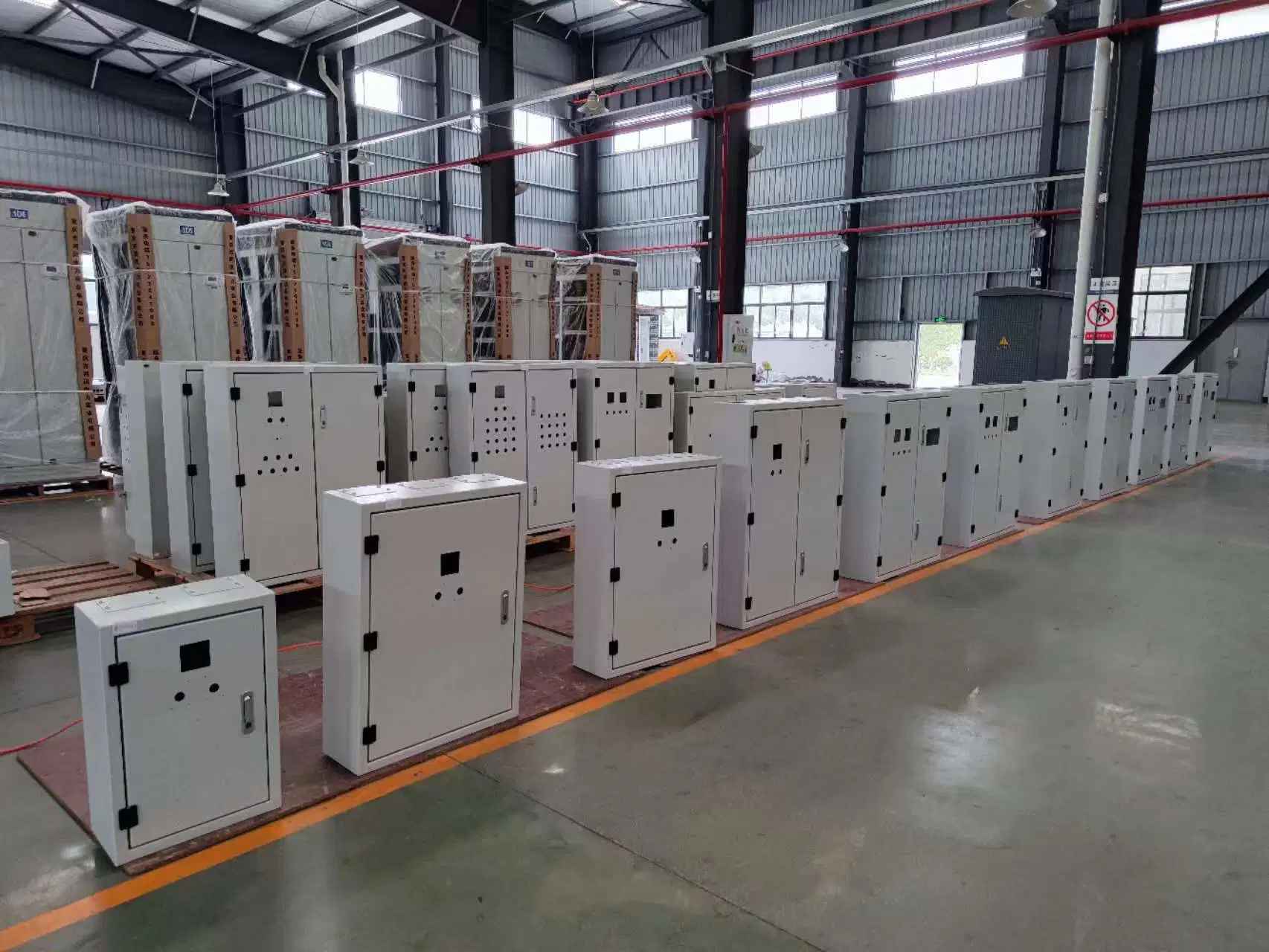 Electrical Galvanized Steel Plate Distribution Box Metal Cabinet Power Supply Switchgear Cabinet Rainproof Fiber Distribution Outside Switchgear Enclosure