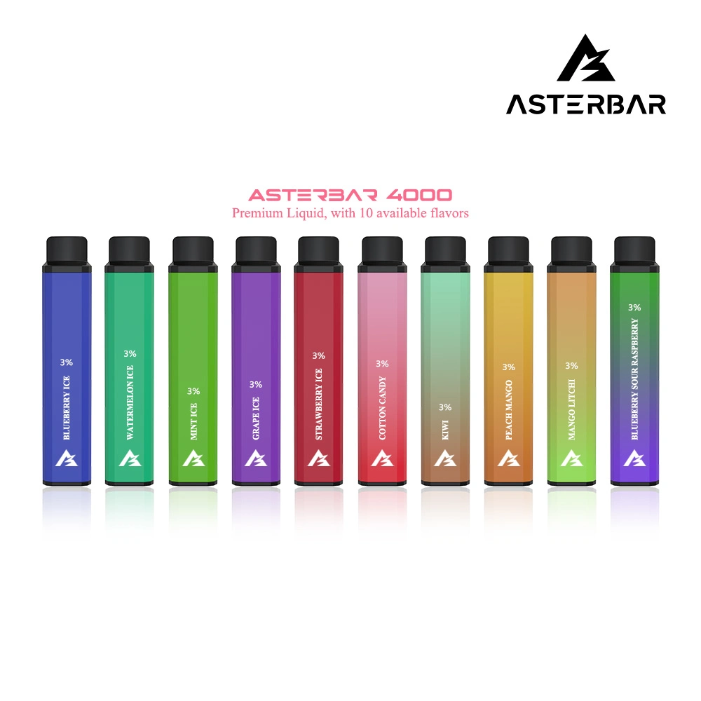 Wholesale/Supplier I Vape Pure Taste 10 Flavors Asterbar 4000 Vape Mod