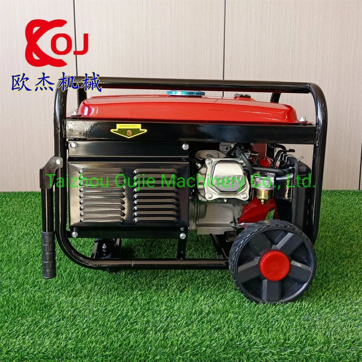 Goodsense Brand Small Generator 220V Household Quiet Fuel Saving 5500W Gasoline Emergency Liquefied Gas with Wheel Single Phase