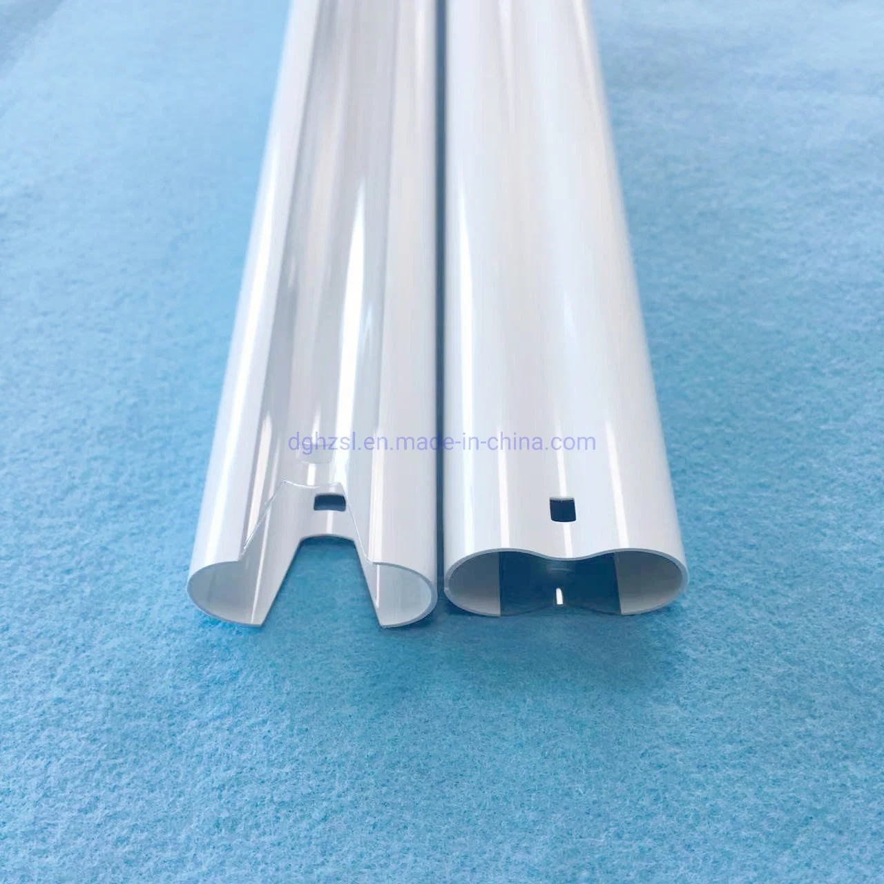 "8" Shape High Quality Transparent Clear Polycarbonate Pipe Colorful PC PMMA Acrylic Plastic Tube